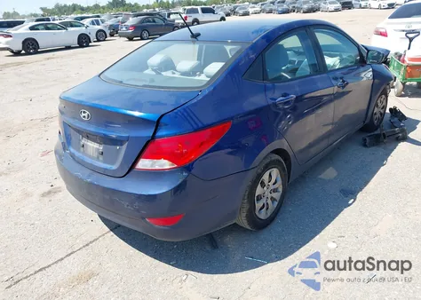 2017 Hyundai Accent Se from USA, damaged, VIN KMHCT4AE3HU287095
